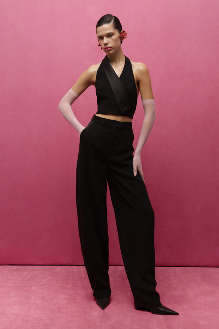 Satin Tux Pants