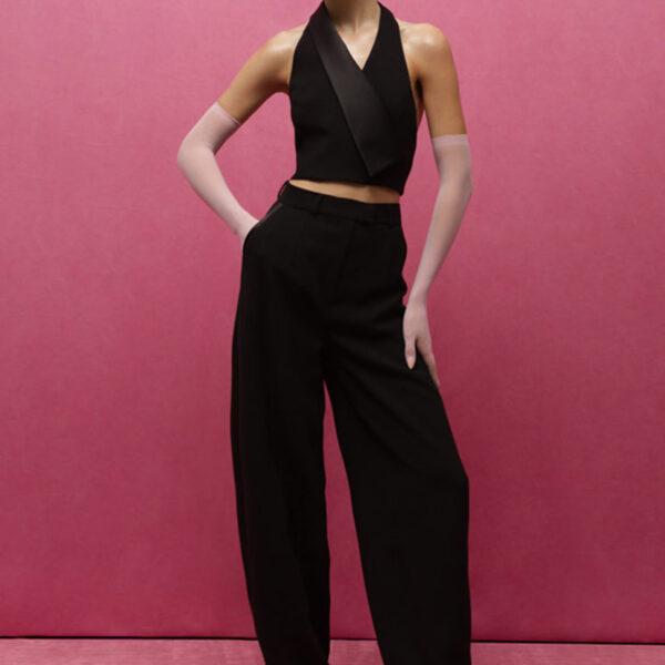 Satin Tux Trousers